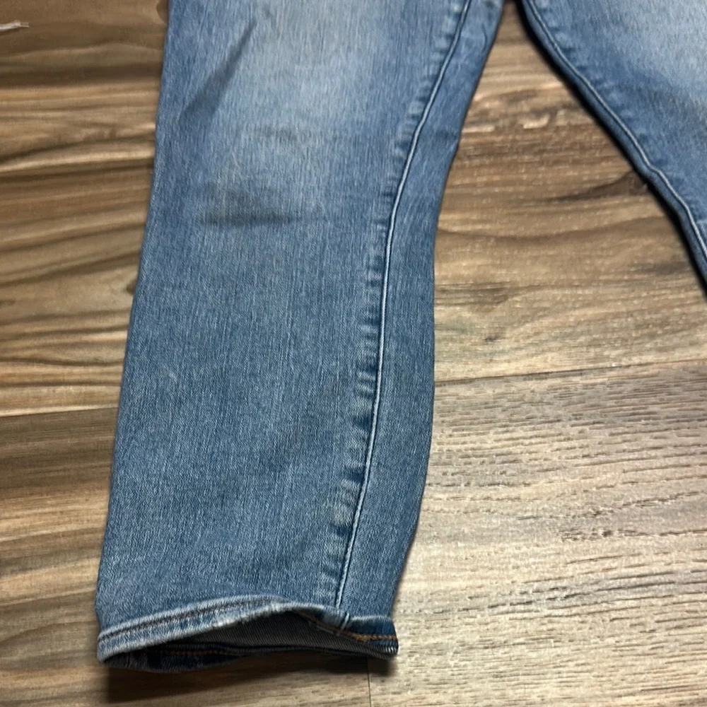 Abercrombie & Fitch Curve Love High Rise Super Skinny Ankle Jean sz 30/10 - Picture 8 of 10